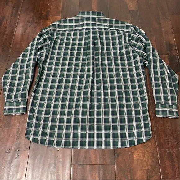 Daniel Cremieux Signature Collection Long Sleeve Button Down Men’s Large Green - Picture 6 of 6